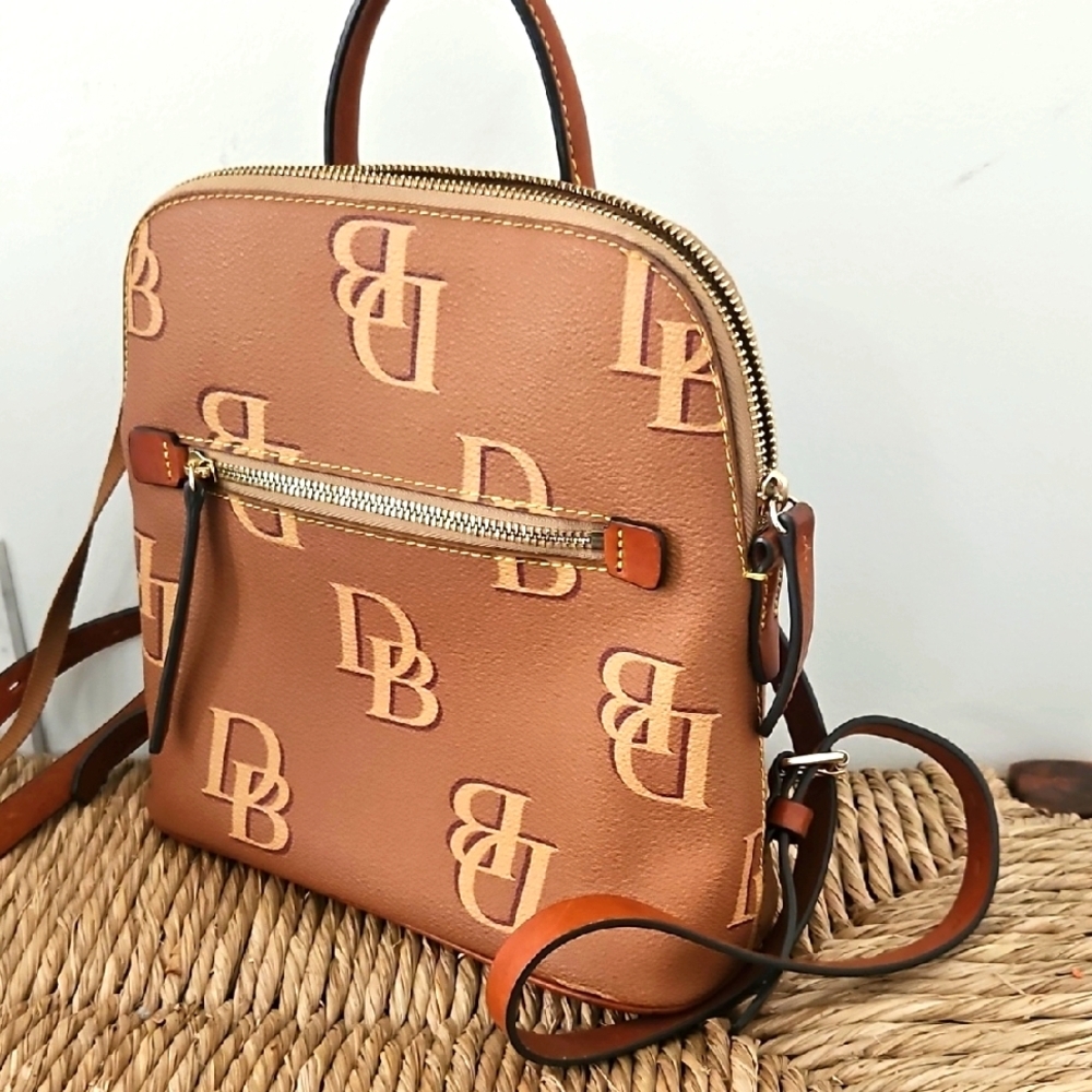 Dooney & Bourke Logo  Leather Backpack